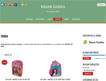 Tablet Screenshot of bazargadea.com